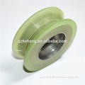 aluminium sliding door wheels /PU wheels/machine parts/ caster wheel for sliding door